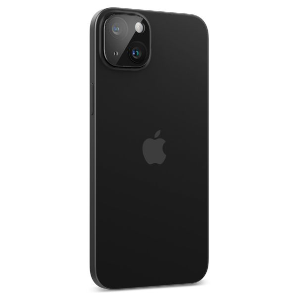 Spigen GLAStR EZ Fit Optik Kameraschutz 2er-Pack für Apple iPhone 15 / 15 Plus - Schwarz