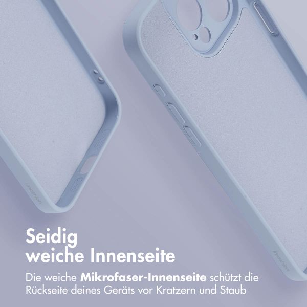imoshion Color Back Cover mit MagSafe Apple iPhone 15 Pro Max - Lila