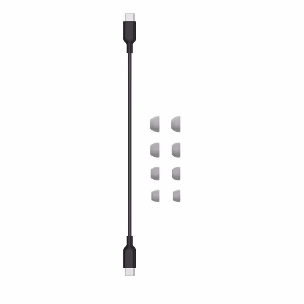 Beats Studio Buds + Earbuds - Kabellose Ohrhörer - Aktive Geräuschunterdrückung - Cosmic Silver