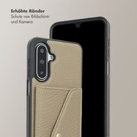 Selencia Sera HandyHülle mit Kordel und Umschlag-Kartenhalter Samsung Galaxy A17 (5G) - Taupe