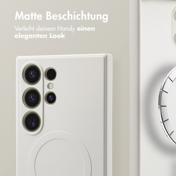 imoshion Color Back Cover mit MagSafe Samsung Galaxy S24 Ultra - Beige