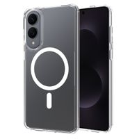 Accezz Xtreme Impact Backcover mit MagSafe Samsung Galaxy S25 Edge - Transparent