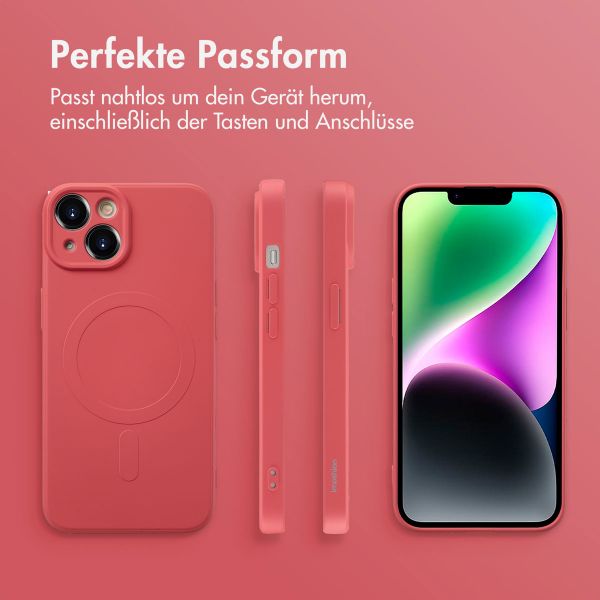 imoshion Color Back Cover mit MagSafe Apple iPhone 14 - Dusty Rose
