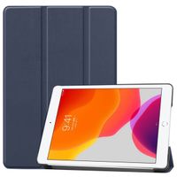 imoshion Trifold Klapphülle Apple iPad 9 (2021) 10.2 Zoll / iPad 8 (2020) 10.2 Zoll / iPad 7 (2019) 10.2 Zoll - Dunkelblau