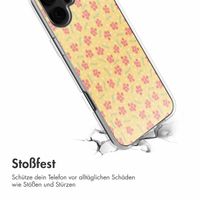 imoshion  Design Hülle für das iPhone 16 - Sunny Yellow Petite Flowers