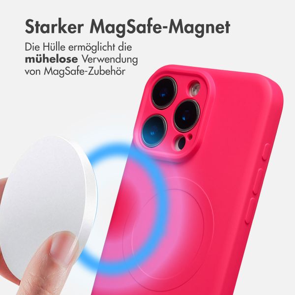 imoshion Color Back Cover mit MagSafe Apple iPhone 16 Pro Max - Neon Pink