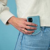 imoshion Luxuriöse Klapphülle Hellblau für Nokia 4.2