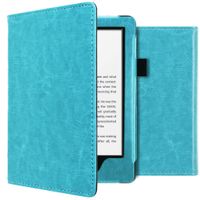 imoshion Vegan Leather Klapphülle Amazon Kindle 10 - Hellblau