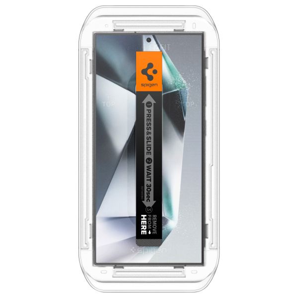 Spigen GLAStR Privacy EZ Fit Displayschutzfolie + Applicator Samsung Galaxy S24 Ultra