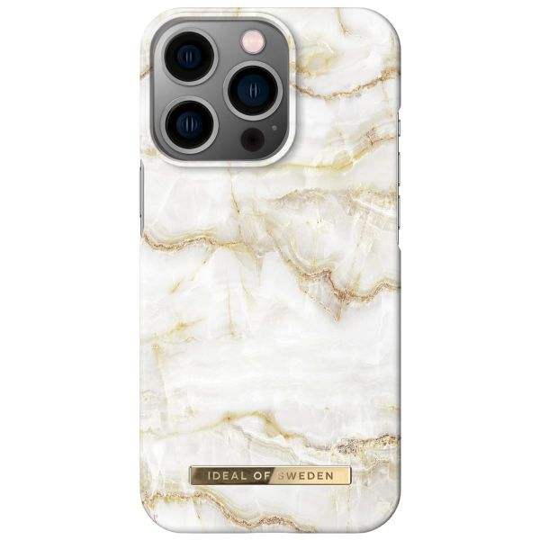 iDeal of Sweden Fashion Back Case für das iPhone 13 Pro - Golden Pearl Marble