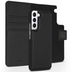 Accezz Premium Leather 2 in 1 Klapphülle für das Samsung Galaxy S22 - Schwarz