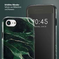 Selencia Vivid Tough Back Cover für das iPhone SE (2022 / 2020) / 8 / 7 / 6(s) - Chic Marble Quartz