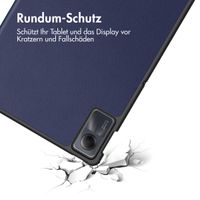 imoshion Trifold Klapphülle für das Xiaomi Redmi Pad SE - Dunkelblau