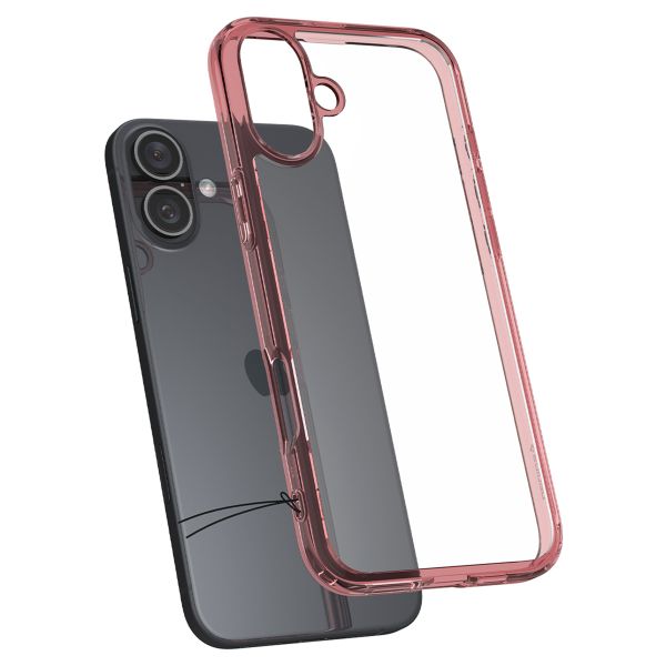 Spigen Ultra Hybrid™ Case für das iPhone 16 - Rose Crystal