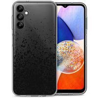 imoshion Design Hülle für das Samsung Galaxy A14 (5G/4G) - Spritzer - Schwarz