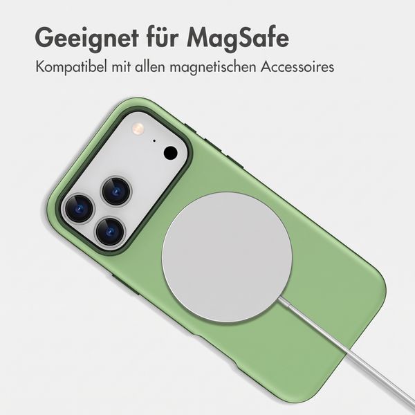 imoshion Color Backcover mit Thin MagSafe Ring Apple iPhone 17 Pro Max - Dunkelgrün