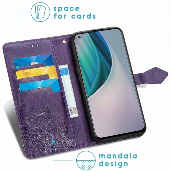 imoshion Mandala Klapphülle OnePlus Nord N10 5G - Violett