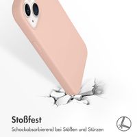 Accezz Liquid Silikoncase mit MagSafe für das iPhone 13 - Rosa