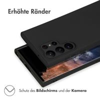 imoshion Color TPU Hülle für das Samsung Galaxy S23 Ultra - Schwarz