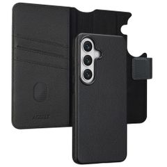 Accezz 2-in-1 Klapphülle aus Leder mit MagSafe Samsung Galaxy S26 - Onyx Black