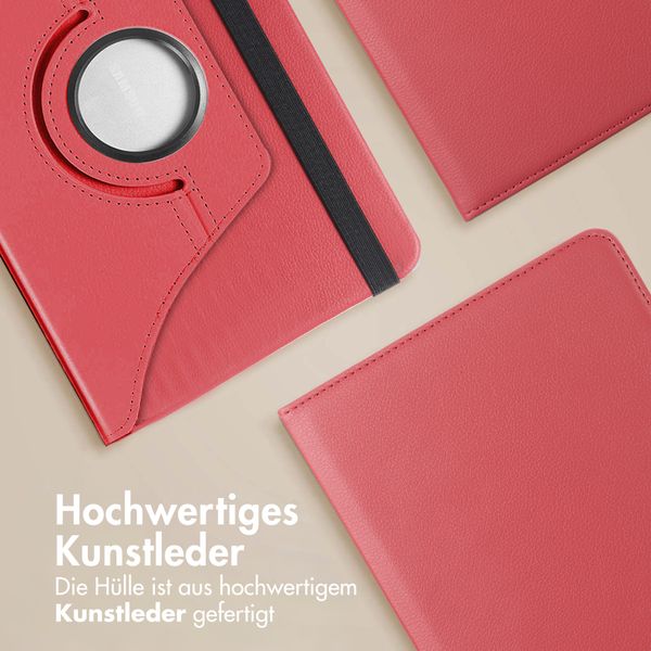 imoshion 360° drehbare Klapphülle Samsung Galaxy Tab S11 - Rot