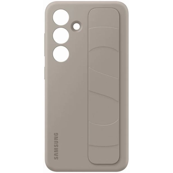 Samsung Original Standing Grip Backcover für das Galaxy S24 - Taupe