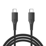 imoshion Braided USB-C-zu-USB-C Kabel - 3 Meter - Schwarz