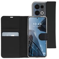 Accezz Wallet TPU Klapphülle für das Oppo Reno 8 Pro 5G - Schwarz