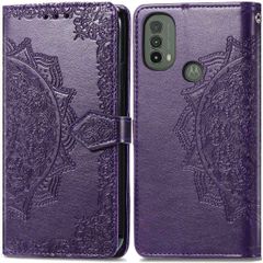 imoshion Mandala Klapphülle Motorola Moto E30 / E40 - Violett