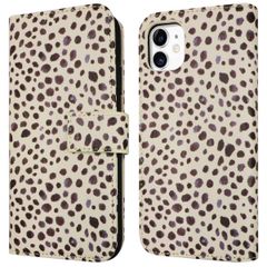 imoshion Design Klapphülle Apple iPhone 11 - Black And White Dots