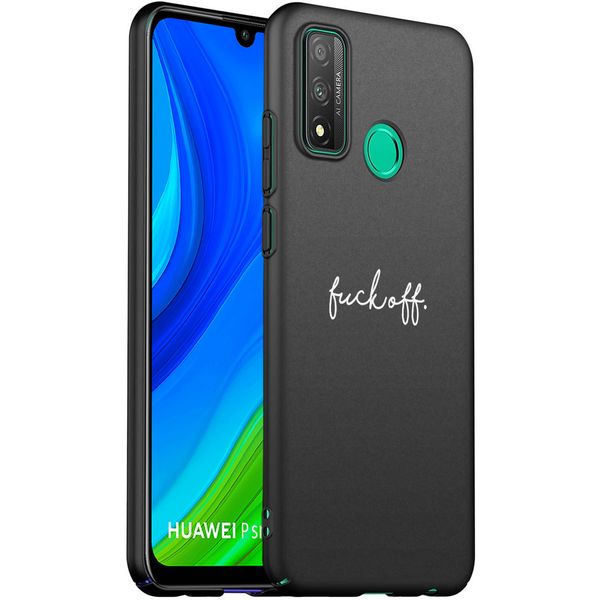 imoshion Design Hülle Huawei P Smart (2020) - Fuck Off - Schwarz