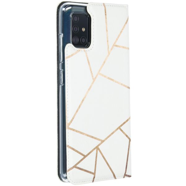 Design TPU Klapphülle Samsung Galaxy A51