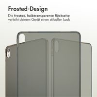 Accezz Frosted Backcover Apple iPad Air 11 Zoll (2025) M3 / (2024) M2 / Air 5 (2022) / Air 4 (2020) - Schwarz