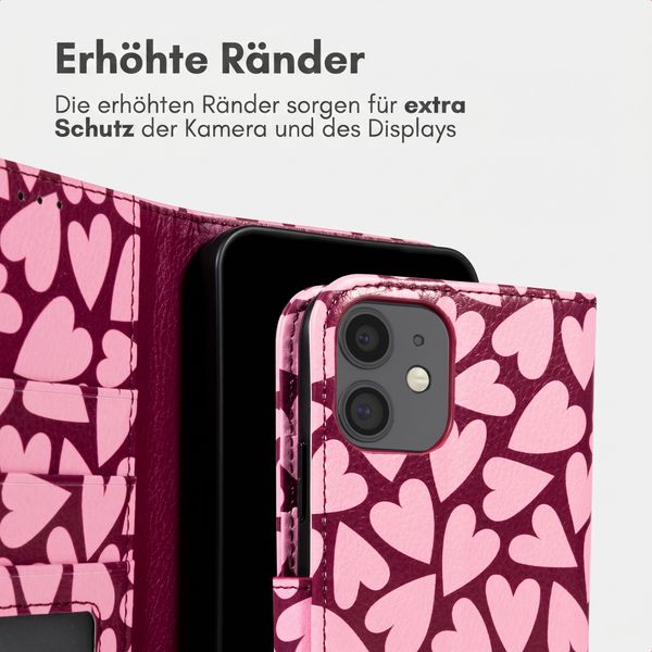 imoshion Design Klapphülle Apple iPhone 12 (Pro) - Hearty Blush