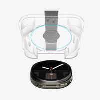 Spigen EZ FIT Glas.tR Displayschutzfolie mit Applikator für Samsung Galaxy Watch 9 / Watch 8 - 44 mm - Transparent