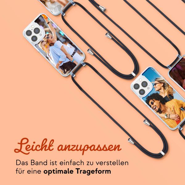 Gestalte deine eigene MagSafe Hülle mit abnehmbarem Band Apple iPhone 15 Pro Max - Transparent