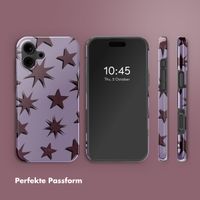 Selencia Vivid Rückabdeckung mit MagSafe Apple iPhone 16 - Stars Plum Lilac