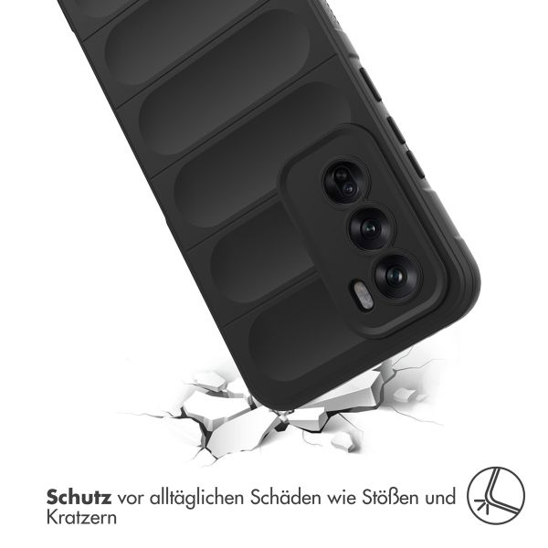 imoshion EasyGrip Back Cover für das Oppo Reno 12 Pro - Schwarz