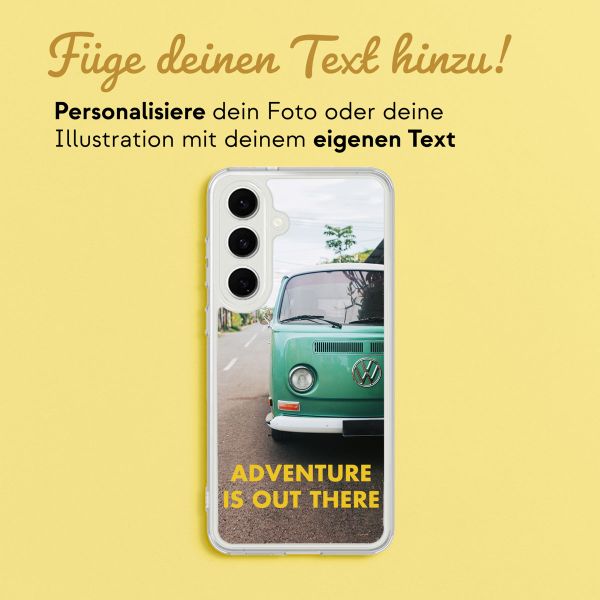 Gestalte deine eigene MagSafe Clear Case Samsung Galaxy S25 FE - Transparent