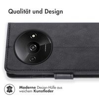 imoshion Luxuriöse Klapphülle Xiaomi Redmi A3 - Schwarz