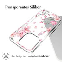 imoshion Design Hülle iPhone 14 Pro - Blossom Watercolor