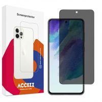 Accezz Privacy Displayschutz aus gehärtetem Glas Samsung Galaxy S21 FE