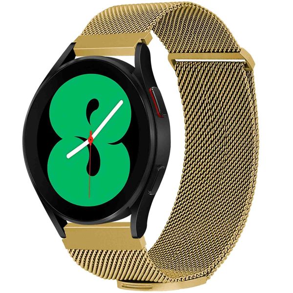 imoshion Mailändische Magnetarmband für die Samsung Galaxy Watch 7 40/44 mm - Gold