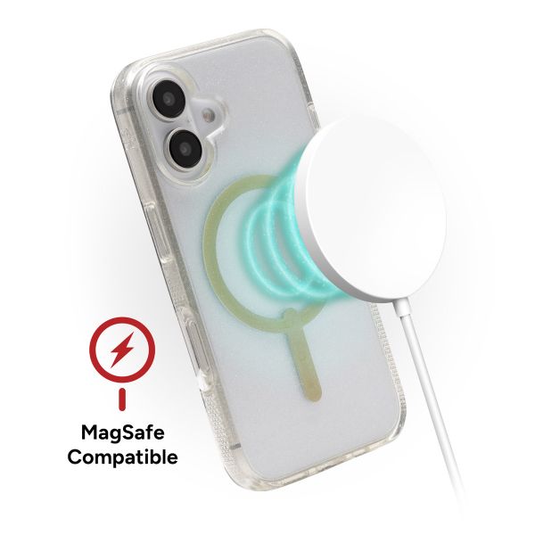 ZAGG Milan Snap Case mit MagSafe Apple iPhone 16 - Gold Glitter