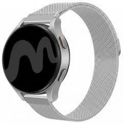 imoshion Milanaise Armband -   Universelle 18 mm Anschluss - Silber