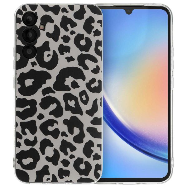 imoshion Design Hülle für das Samsung Galaxy A34 (5G) - Leopard