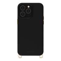 Selencia Rivièra Backcover mit MagSafe mit abnehmbaren Haken Apple iPhone 13 Pro - Velvet Black