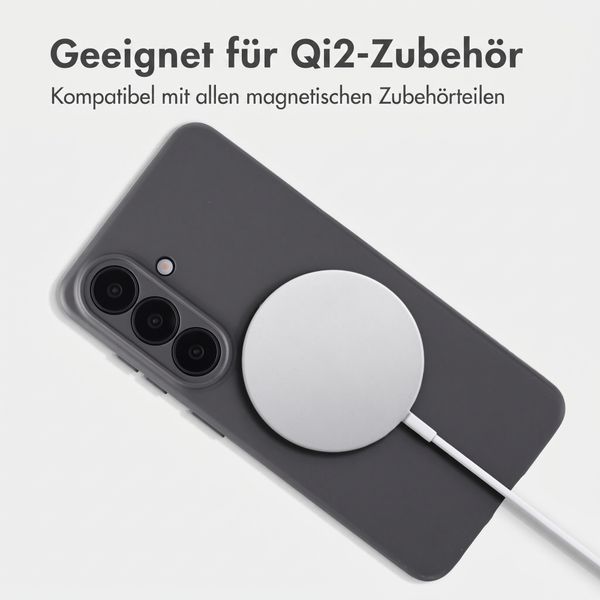 Accezz Grip Backcover mit MagSafe Samsung Galaxy S26 - Grau