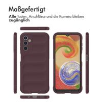 imoshion EasyGrip Back Cover für das Samsung Galaxy A14 (5G/4G) - Aubergine