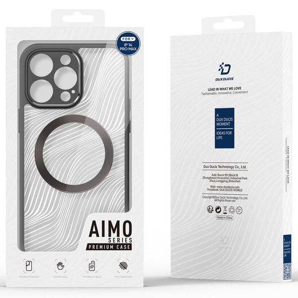 Dux Ducis Aimo Back Cover mit MagSafe für das iPhone 14 Pro Max - Transparent